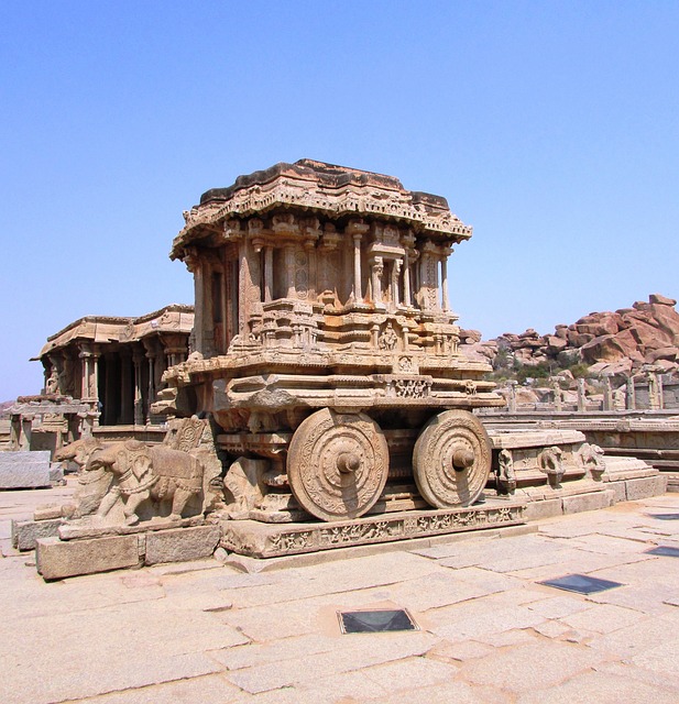 Hampi stone-chariot